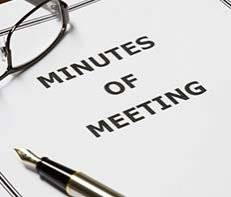 Meeting Minutes Image