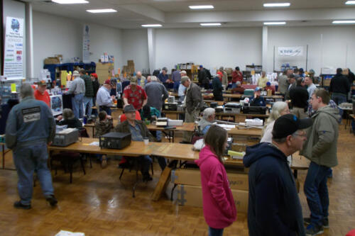 Inside Hanging Judge Hamfest at Columbus Acres