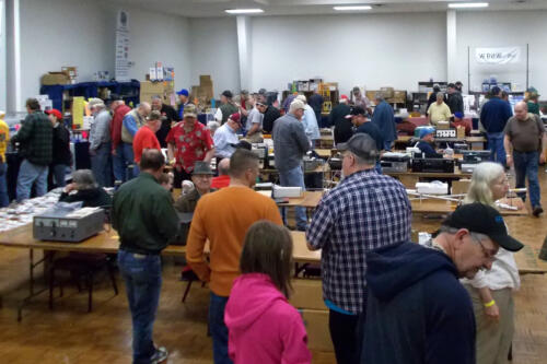 Inside Hanging Judge Hamfest at Columbus Acres