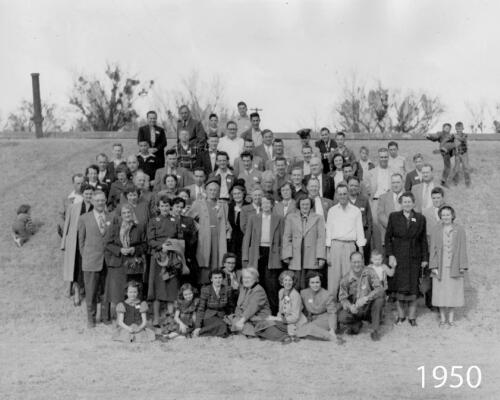 1950 Fort Smith Amateur Radio Operators, wives and children